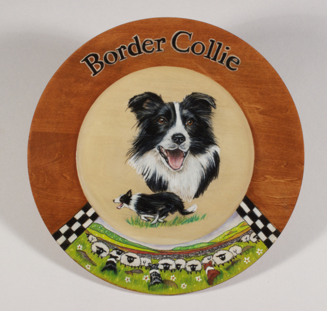 Portraits On Wood Wall plaques and plates