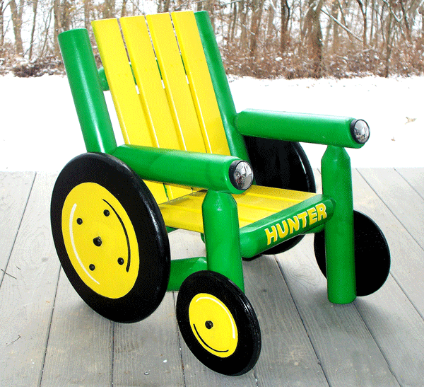 Picnic Tables Childrens Chair Toy Chest Tractor Chair View Images