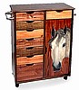 Medium grooming cart