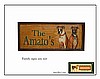 Family enterance sign  with Boxers