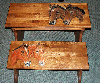 four horse stool